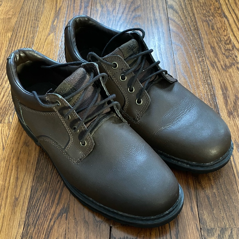 Timberland Men's Richmont PT Oxford A17YK 4991 Brown Size 11.5 Shoes Ortholite